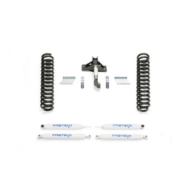 Fabtech 2.5 in. BUDGET COIL KIT W/ PERF SHKS 17-20 FORD F250/F350 4WD DIESEL Fits select: 2017-2021 FORD F350 SUPER DUTY, 2021-2023 FORD F250 SUPER DUTY