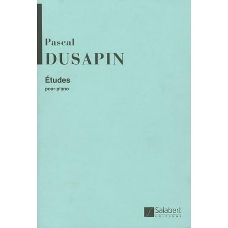 Pascal Dusapin: Etudes Pour Piano