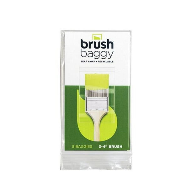 Brush Baggy 1875533 Polypropylene Paint Brush Baggy 5 per Pack & Pack
