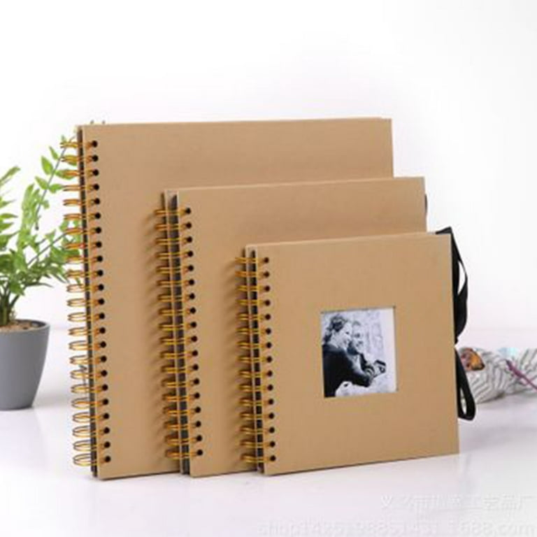 A5 Scrapbook 30 Pages Photo Albums Craft Paper Diy Square - Temu