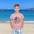 thumbnail image 3 of CFLVAEK 4th of July T Shirts for Kids Funny American Flag Baseball Graphic Tees Short Sleeve Crewneck Cotton Tshirt Indenpendence Day Patriotic Tops 3 Years, 3 of 4