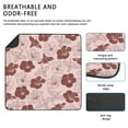 thumbnail image 2 of 2-Count Extra Large Floral Design Pet Training Mats, Washable Reusable Dog Pee Pads 48x48 Inches, Non-Slip Housebreaking Pads for Large Breed Puppy Indoor Potty Area, 2 of 8