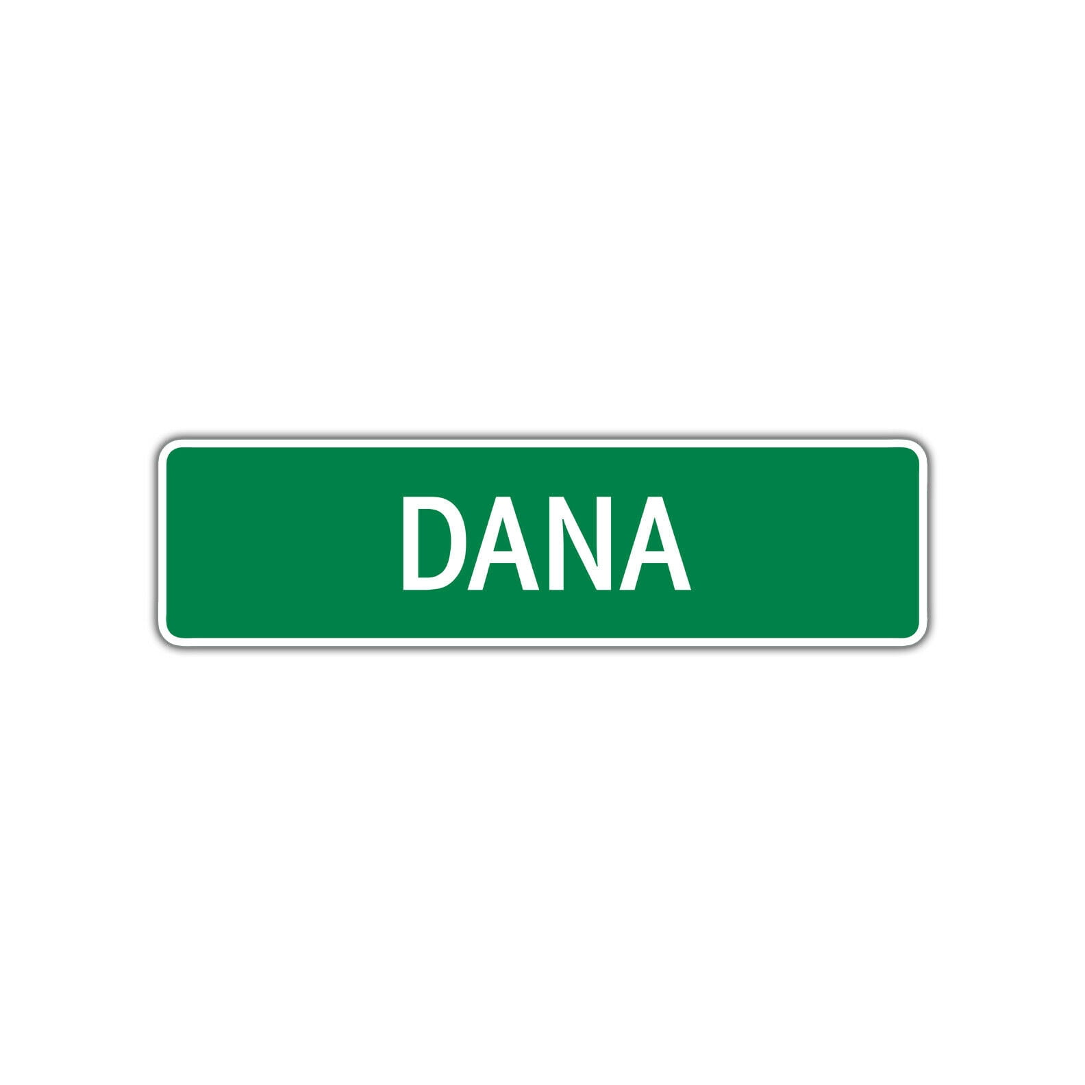 Dana Girls Children Name Letter Printed Plaque Decoration Novelty Label ...