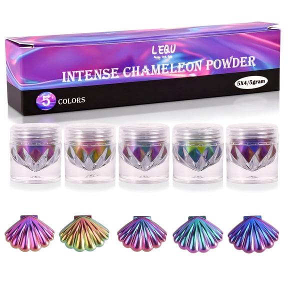 5-color chameleon powder