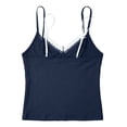 thumbnail image 6 of Fashion Lace Trim Layered Camisole With Bow Detail Contrast Spaghetti Strap Two Piece Tank Top 3d Print Tops for Women 80s Tops for Women, 6 of 6