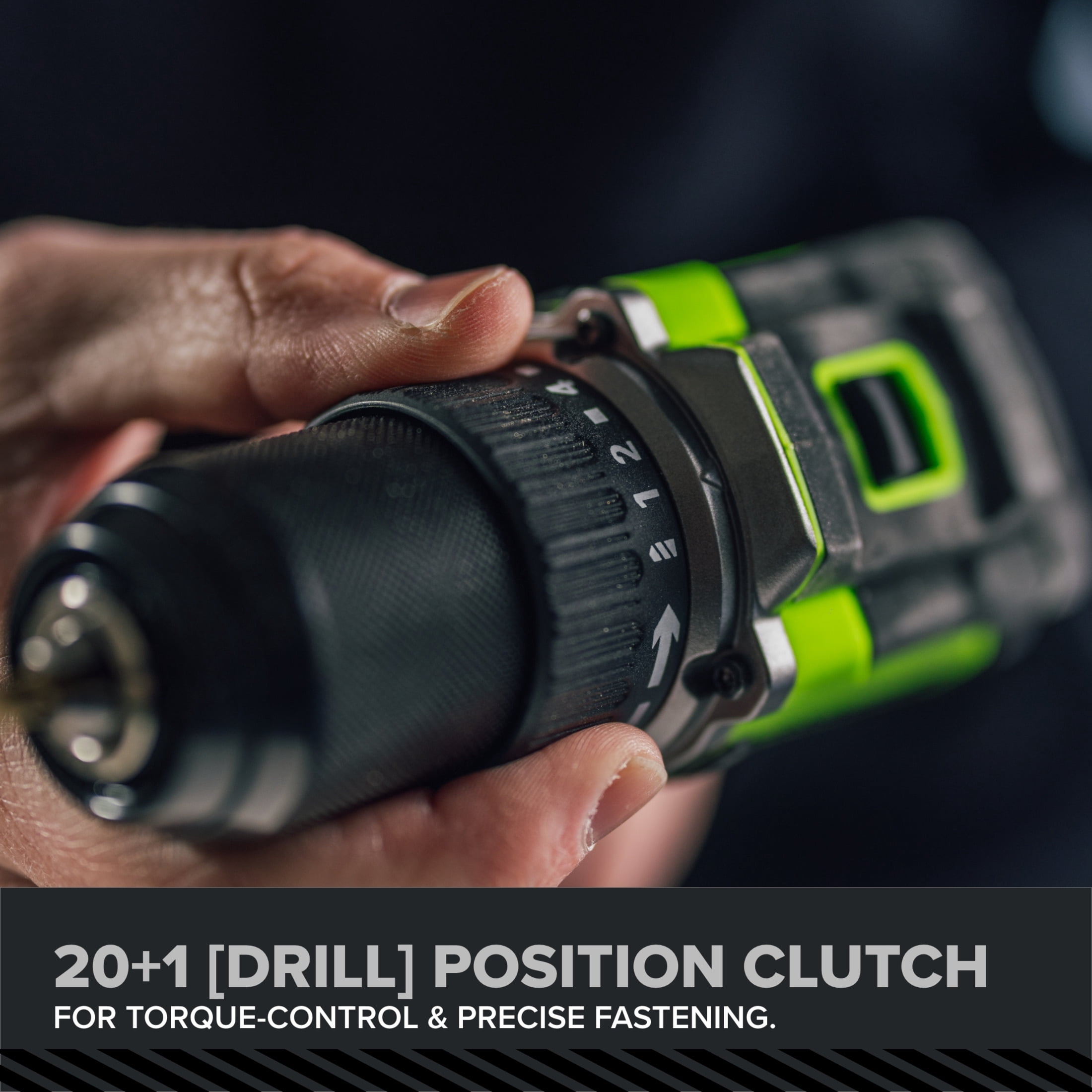 Greenworks Pro PowerAll 24V Brushless 530 lbs Drill/Driver and 2,200 lbs Impact Driver and Battery, CK521A1