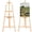 1PCs Wood, variant on DQQKMM Easel Stand for Display, 2PCS Adjustable 66'' Foldable Art Easel for Painting, Crafts, Banner(black)