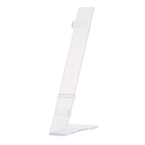 1pc L-type Plastic Wrist Watch Display Rack Holder Sale Show Case Stand 