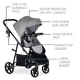thumbnail image 3 of Britax Willow Brook Baby Travel System, Infant Car Seat and Stroller Combo with Aspen Base, ClickTight Technology, RightSize System and 4 Ways to Stroll, Graphite Glacier, 3 of 5