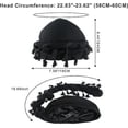 thumbnail image 3 of Vintage Twist Lined Modal Turban Hat Scarf Tie Satin, 3 of 5
