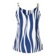 thumbnail image 4 of Blusa de cadena sin mangas con cuello en V y estampado informal a la moda para mujer Fridja  gh7260, 4 of 8