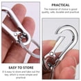 thumbnail image 2 of KAKOWELY 5pcs Simple Car Key Chains Practical Key Rings Creative Key Chains for Men,2.76"X1.18"X1.18", 2 of 4