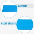 thumbnail image 3 of SHOWERORO Swimming Pool Ladder Mat Pool Stair Mat PVC Blue Comfortable Foot Sensation 1Pcs, 3 of 8