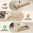thumbnail image 5 of Cat Scratching Post Oval Horizontal Sisal Floor-Mounted with Spring Toy, 5 of 6