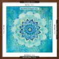 thumbnail image 5 of Art.com Coastal Jewels Art Print, Brown Frame Wall Art, 21" x 21", 5 of 5