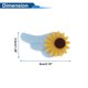 thumbnail image 4 of Accesorios para Cascos de Motocicleta Decoración Alas de Girasol para Cascos de Motocicleta Bicicleta Esquí Pegatina de Tela Azul 2 Juegos, 4 of 6