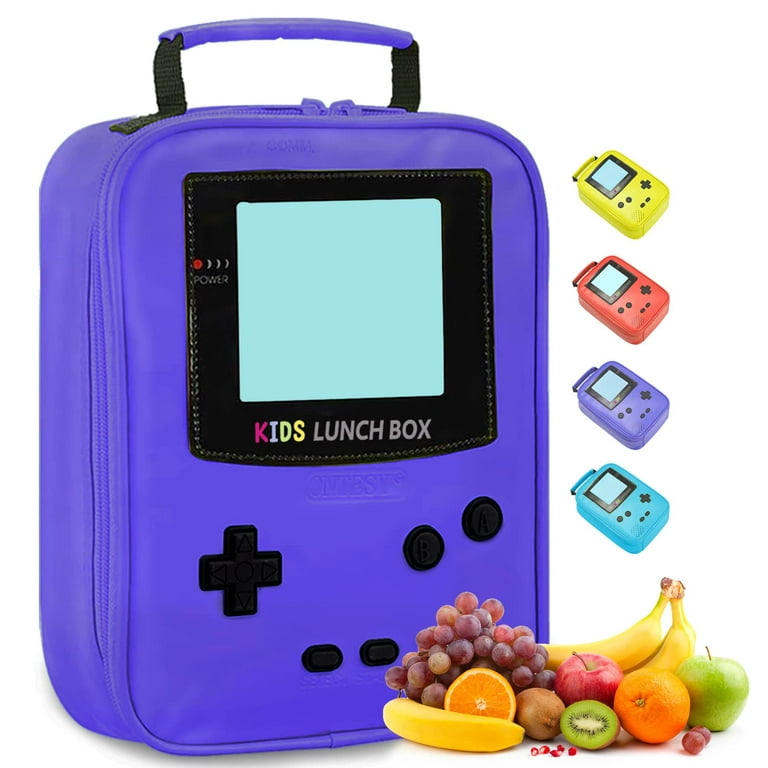  TILYTADLY Boys Lunch Box，Gamer Lunch Bag for Boys, Insulated  Video Game Lunch Boxes for Boy Girls, Reusable Portable Lunch Box to Work  Office Travel Picnic Hiking Beach: Home & Kitchen