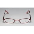 thumbnail image 3 of NEW THALIA LIVI CHILDRENS/KIDS/GIRLS DESIGNER FULL-RIM RED BUDGET DISTINCT FOR GIRLS TEENS FRAME DEMO LENSES 46-17-130 FLEXIBLE HINGES EYEGLASSES/EYE GLASSES, 3 of 9