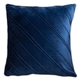 thumbnail image 1 of Funda de almohada bordada de sarga de color liso-Funda de almohada de terciopelo en casa, 1 of 5