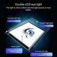 thumbnail image 3 of Tamaño A5 Caja de luz LED Trazador Dibujo Tablero de copia Pad 5D Pintura de Atenuación continua Zulema bloc de dibujo ligero para niños, 3 of 8