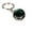 C, variant on Zodiac Constellation Print Glass Dome Keychain with Metal Keyring and Astrology Pattern for Personal Accessories Use