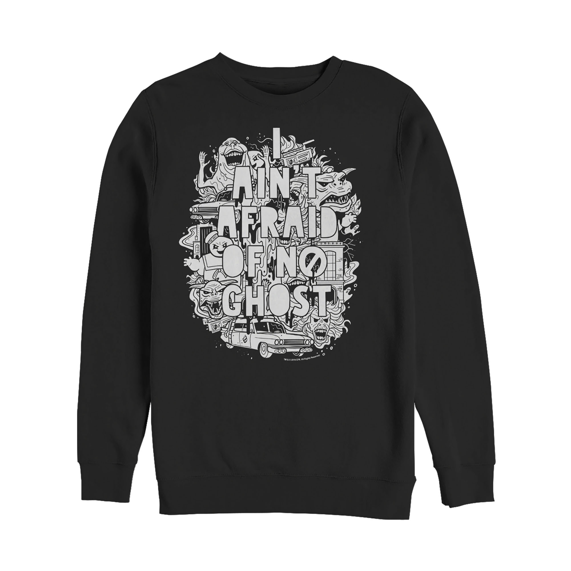 TeesAndTankYou Future Ghost Sweatshirt Unisex