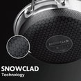 thumbnail image 3 of Frying Pan, 12-Inch Hybrid Non Stick Frying Pan, Dishwasher Oven Broiler Safe, Non Toxic Chef's Pan, PFOA Free Cookware, Compatible with All Cooktops, 3 of 7