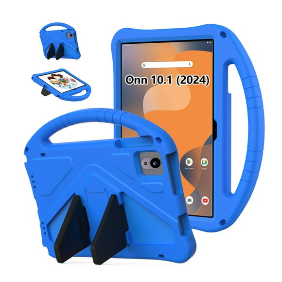 Funda YRH para tableta Onn 10.1 Gen 4 2024 Kids, azul