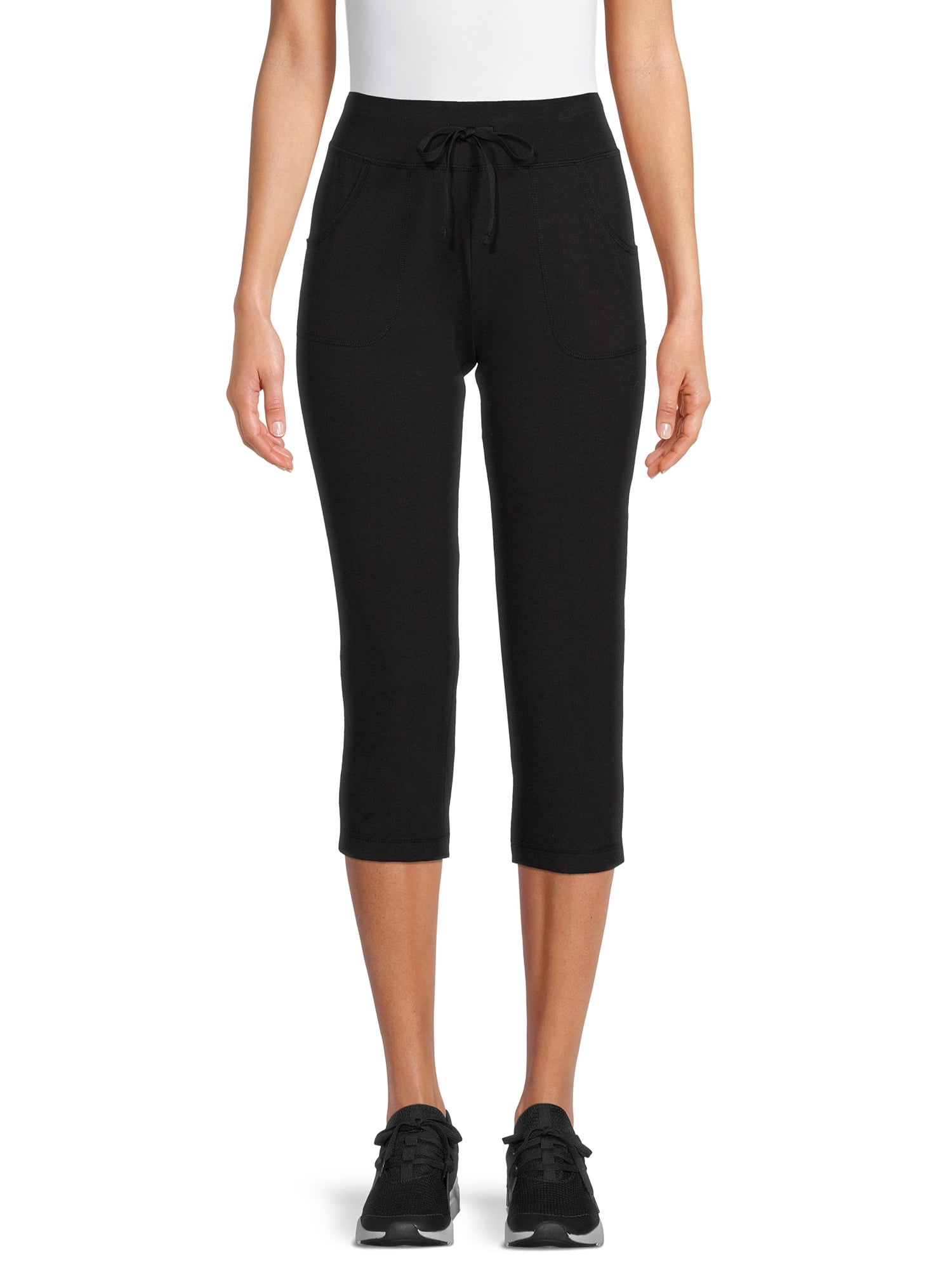 Athletic Works Women's Capris with Side 