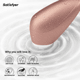 thumbnail image 4 of Satisfyer Love Breeze Air-Pulse Clitoris Stimulator - Non-Contact Clitoral Sucking Pressure-Wave Technology, Waterproof, Rechargeable (Copper), 4 of 6