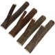 thumbnail image 1 of EeaseMX 4 ganchos de madera natural para abrigos, ganchos de pared hechos a mano., 1 of 8