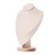 thumbnail image 2 of Expositor de joyas con base de madera, soporte para busto, cadena y maniquí Blanco roto L, 2 of 9