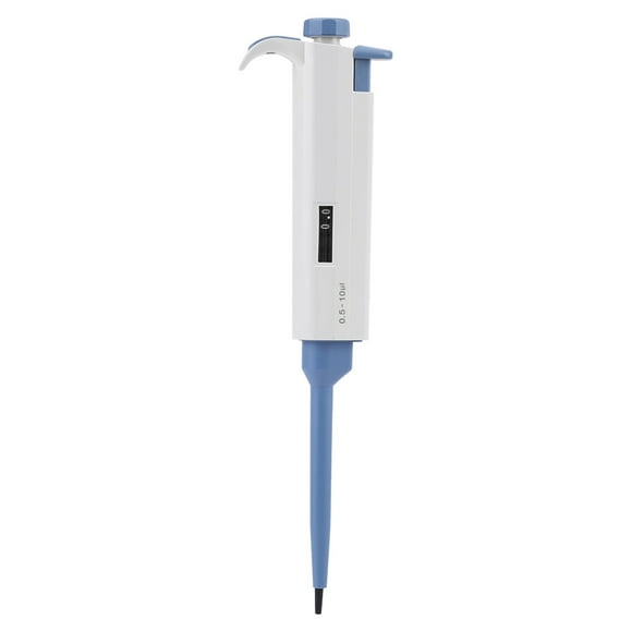 Micropipette, Single-Channel Adjustable Volume Micro Pipette High-Accurate MicroPipette Variable Volume Pipette 0.5~10ul For Science Laboratory