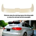 thumbnail image 3 of Rear Trunk Roof Spoiler, Aerodynamic Boot Roof Spoiler Racing Look  for Cars Unpainted,Glossy Black,Carbon Fiber Pattern, 3 of 7