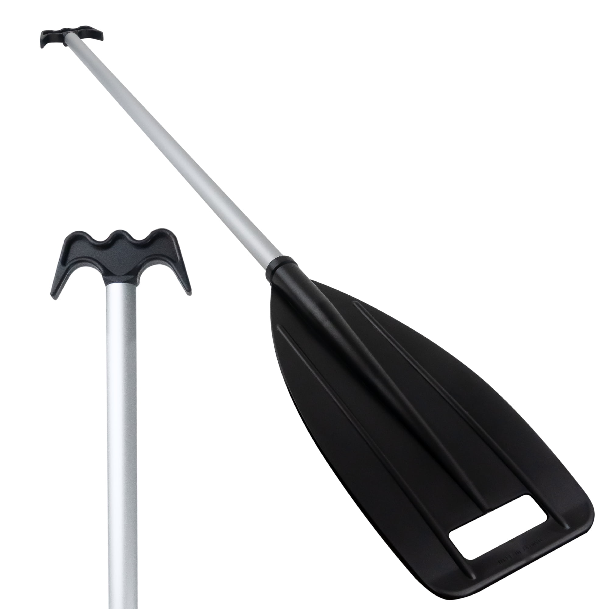 Five Oceans Canoe Paddle, Canoe Paddles and Boat Hook, Black, 4Feet