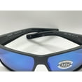thumbnail image 2 of Costa Del Mar Men's Reefton Pro Rectangular Sunglasses, Grey/Polarized Blue Mirrored 580G, 63 mm, 2 of 5