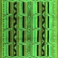 thumbnail image 1 of Ahgly Company Indoor Square Oriental Green Industrial Area Rugs, 8' Square, 1 of 4
