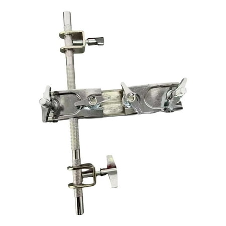 Bass Drum Cowbell Holder Clamp Jazz Drum Mounting Accessories Adjustment Metal