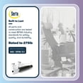 thumbnail image 3 of Serta Lautner Executive Home Office Desk Chair, Ergonomic High-Back with Adjustable Lumbar and Body Pillows, SmartLayers and ComfortCoils Technology, Mesh and Bonded Leather, Black and Gray, 3 of 15