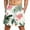 #002-Pink, variant on Xyxonk Mens Swim Trunks 9" Inseam Quick Dry Big & Tall Short Bathing Swimming Print Elastic Swimwear Bathing Suits with Pockets White XL