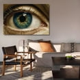 thumbnail image 6 of Close-up Of An Eye Canvas Poster Bedroom Decor Sports Landscape Office Room Decor Gift,Frame-style,12x18inch(30x45cm), 6 of 8