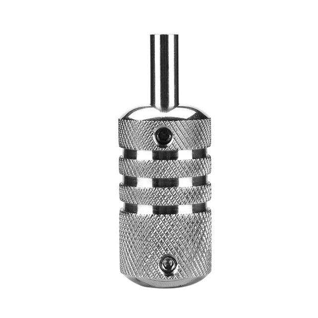 Manija de tubo de máquina rotatoria para colorear de acero inoxidable Tubo de aguja ligero Tubería de agarre estable Art Piercing Piercing Herramienta profesional SANAG CE001304-00