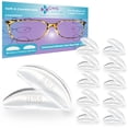 thumbnail image 1 of Almohadillas nasales GMS de silicona óptica antideslizante para gafas, 10 pares, 1 of 6