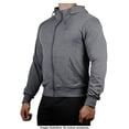 thumbnail image 3 of Sudadera Wilson Talla G con Cierre y Bolsas Laterales de French Terry Gris Oxford, 3 of 4