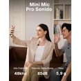 thumbnail image 2 of MAONO Micrófono Inalámbrico para iPhone, Android, tableta, PC con Caelación de Ruido, Filtro de Voz IA, 30 h de Uso con tuche de Carga, Cotor USB-C/Lightning para vlogs y TikTok, WAVE T1(Combo), 2 of 5