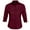 Burgundy, variant on SOLS Womens Effect 3/4 Sleeve Fitted Work Shirt