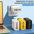 thumbnail image 4 of USB C GaN Charger 240W Fast Charging Adapter 3PD 2USB, 4 of 9