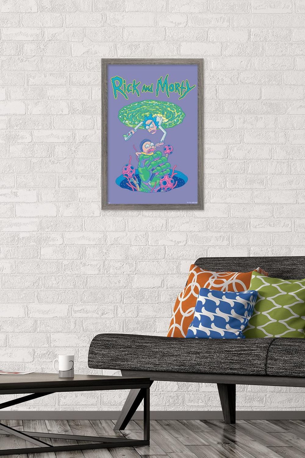 Rick And Morty - Portal Fall Wall Poster