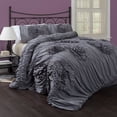 thumbnail image 2 of Lush Decor Serena 3-Piece Bedding Comforter Set, 2 of 2
