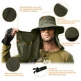 thumbnail image 4 of Sombrero unisex Estbridge con solapa para el cuello, ala ancha, para pesca, safari y protección UV, 4 of 8